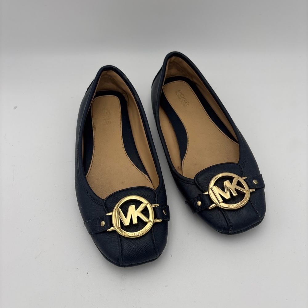 Michael Kors‎ Blue Loafers with Sleek Slip-On Design